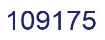 Number 109175 blue image