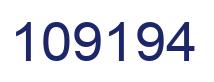 Número 109194 imagen azul
