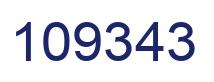 Número 109343 imagen azul