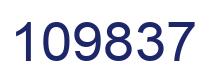 Number 109837 blue image