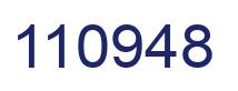 Number 110948 blue image