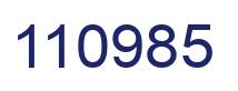Número 110985 imagen azul