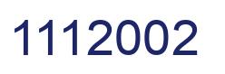 Number 1112002 blue image