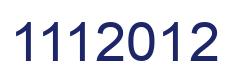 Number 1112012 blue image