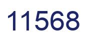 Number 11568 blue image