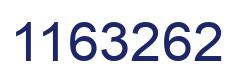 Number 1163262 blue image