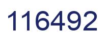 Número 116492 imagen azul