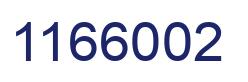 Number 1166002 blue image