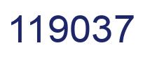 Número 119037 imagen azul