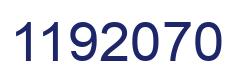 Número 1192070 imagen azul