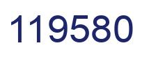 Número 119580 imagen azul