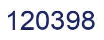 Número 120398 imagen azul