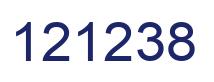 Número 121238 imagen azul