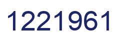 Número 1221961 imagen azul