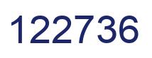 Número 122736 imagen azul