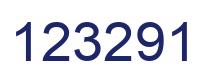 Número 123291 imagen azul