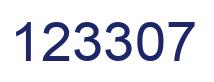 Número 123307 imagen azul