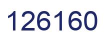 Number 126160 blue image