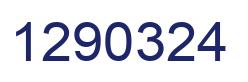 Número 1290324 imagen azul