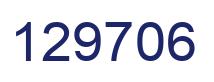 Number 129706 blue image