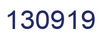 Number 130919 blue image