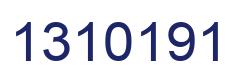 Number 1310191 blue image