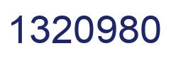 Número 1320980 imagen azul