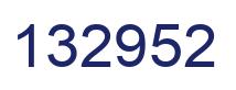 Número 132952 imagen azul