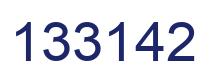 Número 133142 imagen azul