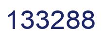 Number 133288 blue image
