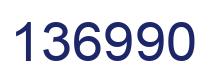 Número 136990 imagen azul
