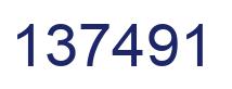 Número 137491 imagen azul