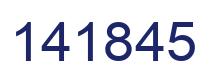 Número 141845 imagen azul