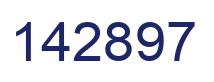 Número 142897 imagen azul