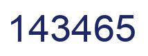 Número 143465 imagen azul