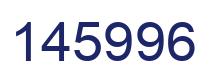 Número 145996 imagen azul