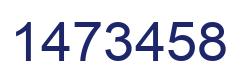 Número 1473458 imagen azul