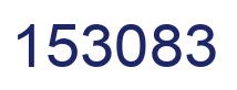 Número 153083 imagen azul