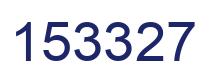 Número 153327 imagen azul