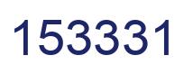 Número 153331 imagen azul