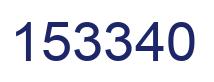 Número 153340 imagen azul