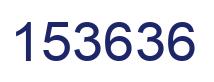 Número 153636 imagen azul
