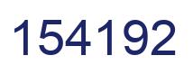 Número 154192 imagen azul
