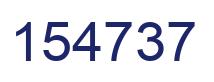 Número 154737 imagen azul