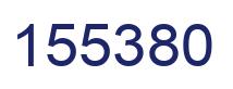 Number 155380 blue image