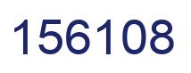 Number 156108 blue image
