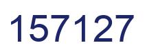 Número 157127 imagen azul