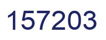 Número 157203 imagen azul