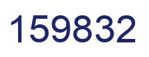 Número 159832 imagen azul
