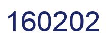 Number 160202 blue image